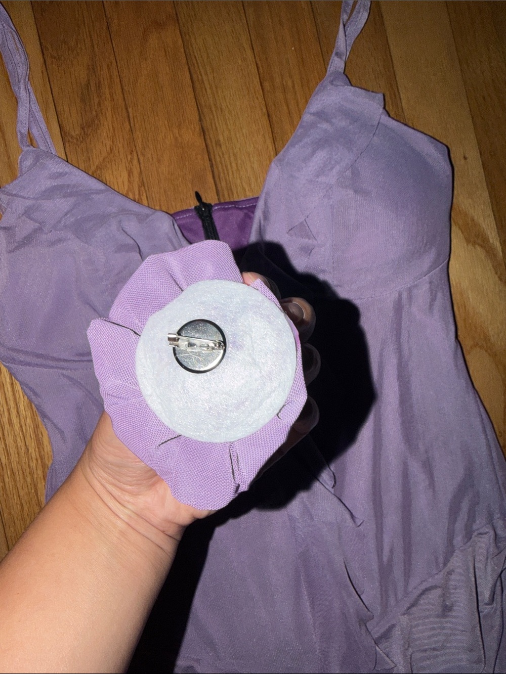 Maxi V-neck Ruffle Dress - Picture 3 of 5